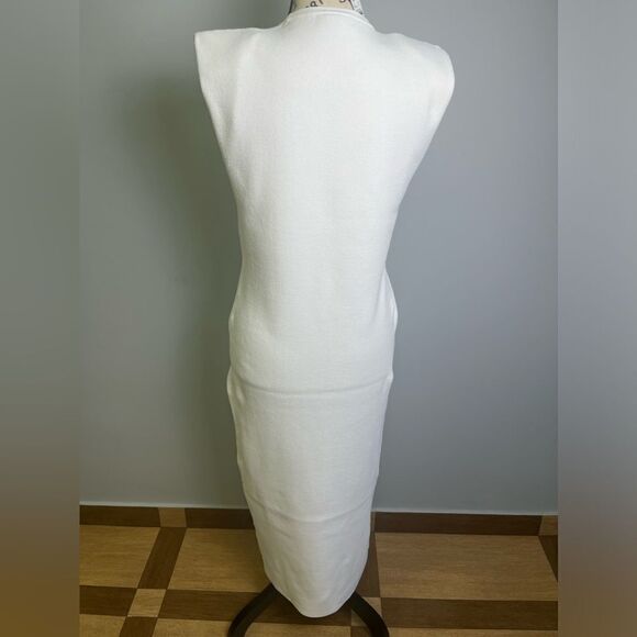 J.Crew Sleeveless sweater-dress in stretch viscose blend NWT Size M - Picture 12 of 14